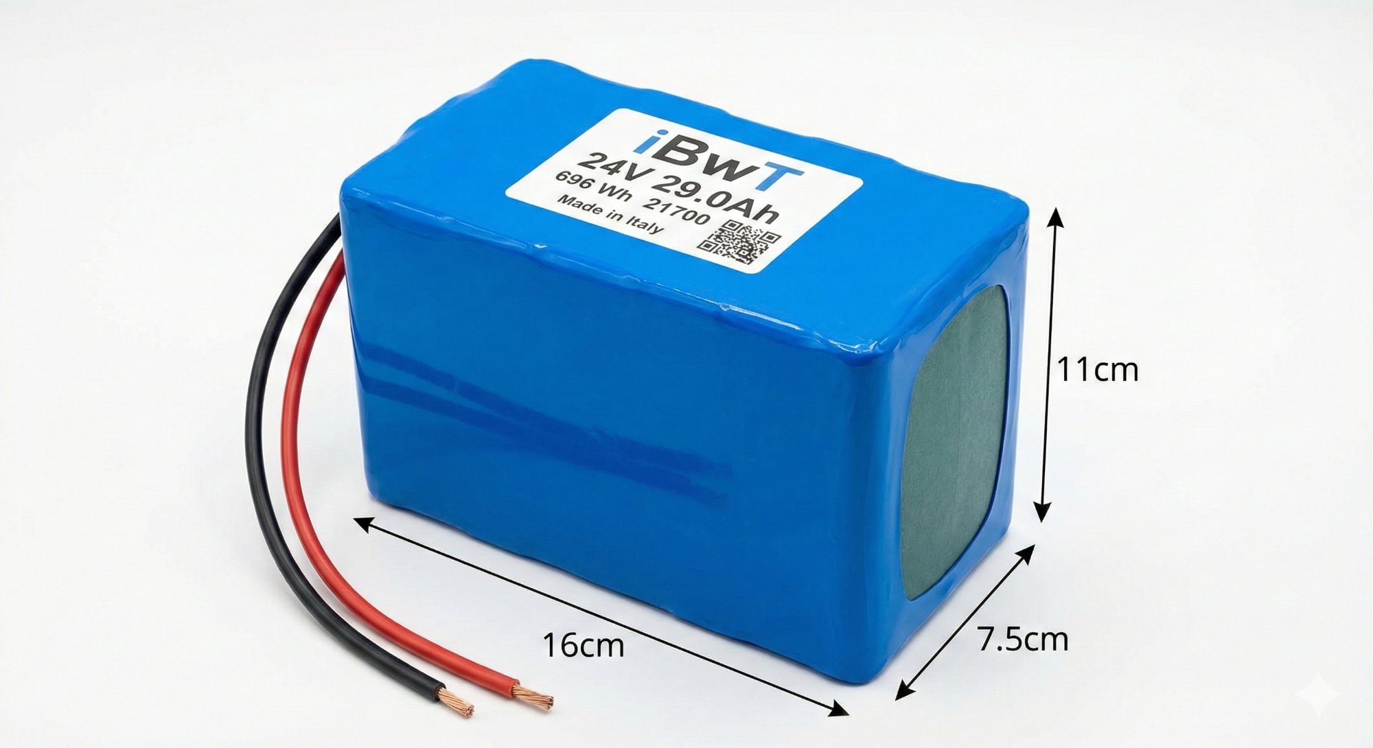 Batteria E-Bike 24V 29Ah IBWT