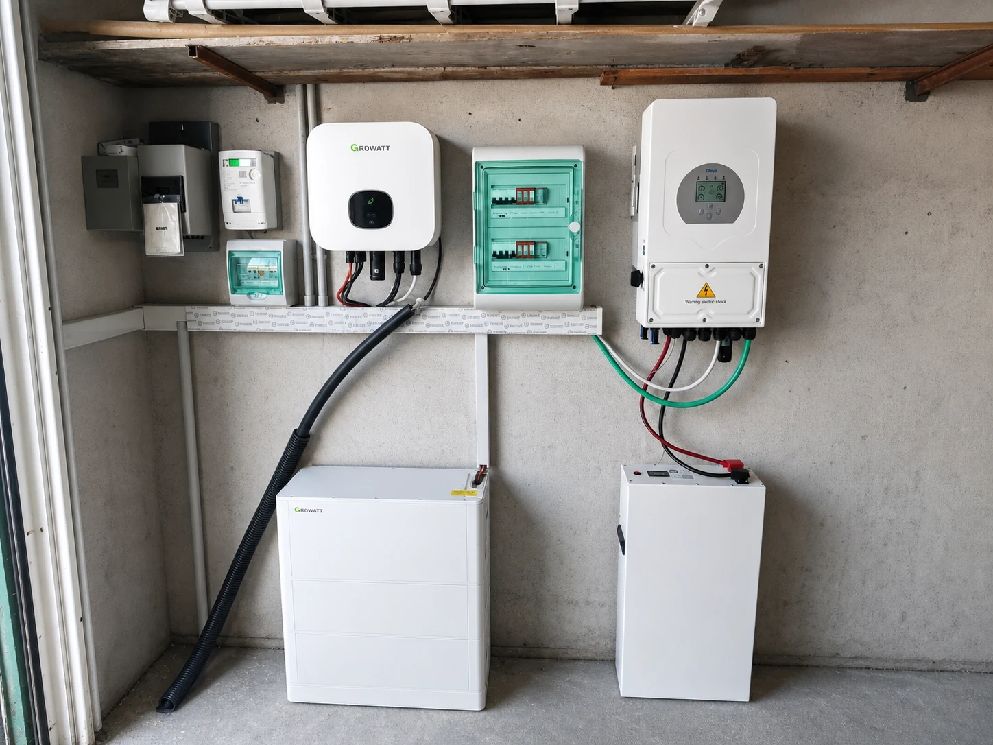Integrazione Growatt e Deye in locale tecnico
